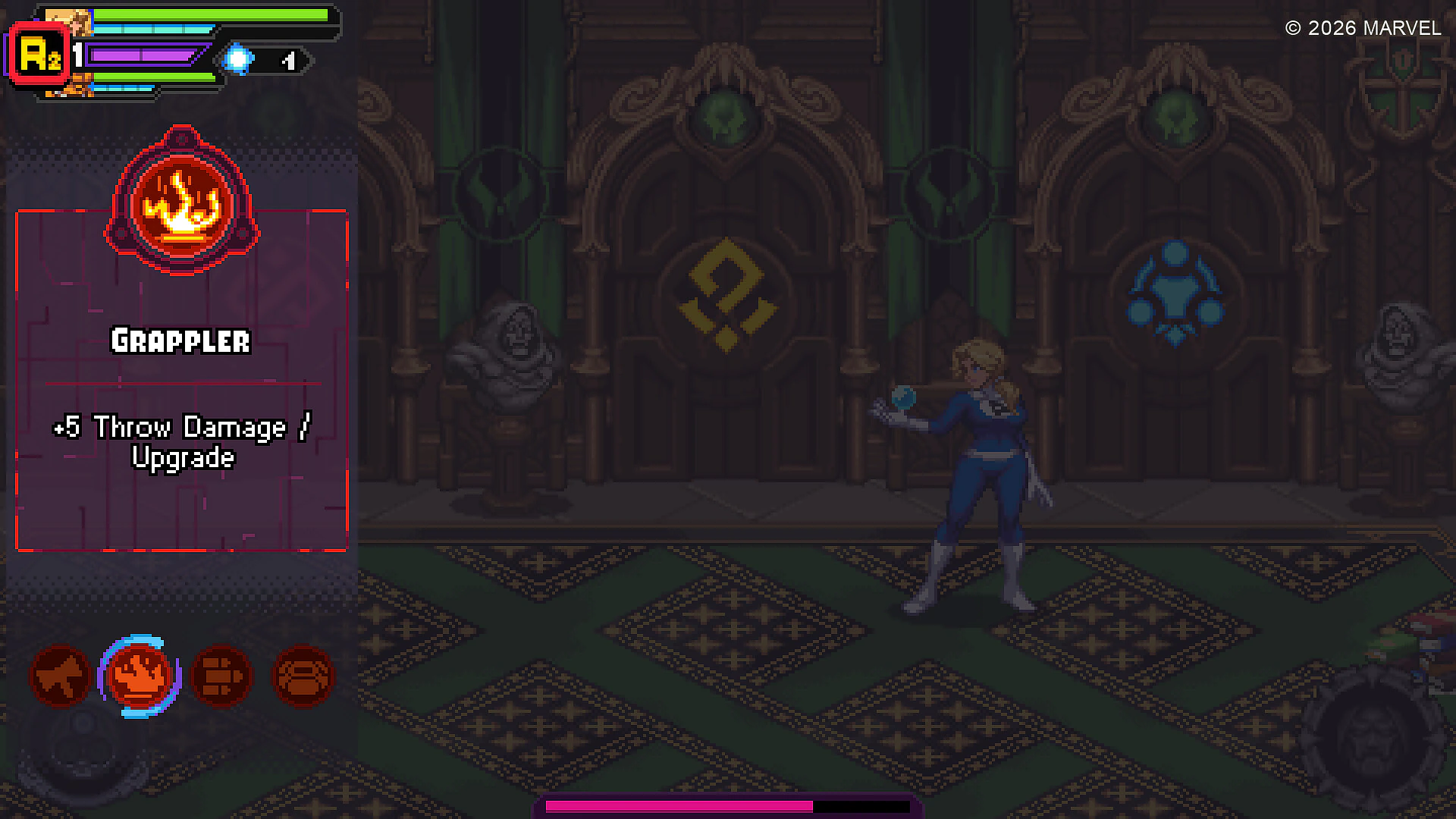 Image illustrating Marvel Cosmic Invasion: The Siege of Castle Doom DLC adds Beat Em Up mode with siege gauges and new characters