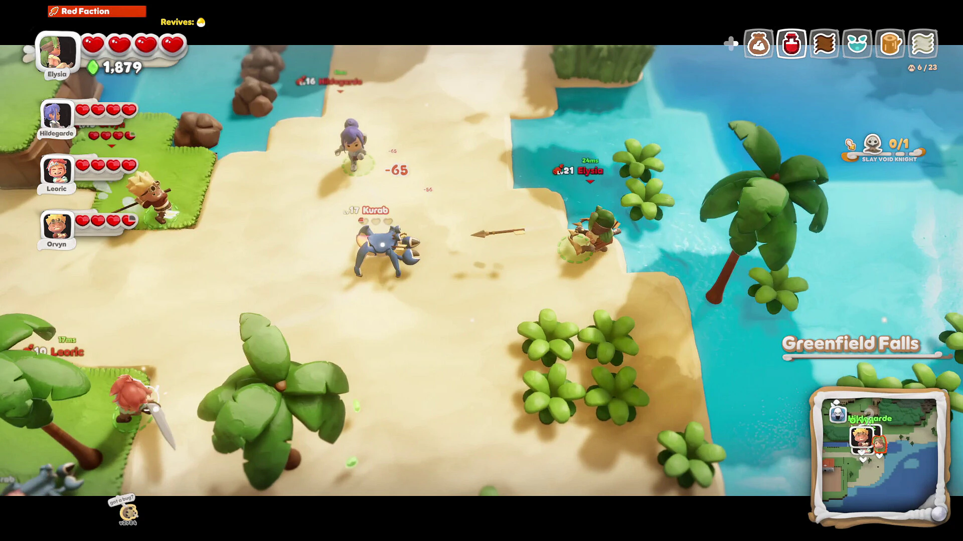 Official Scramble Knights Online screenshot from Steam